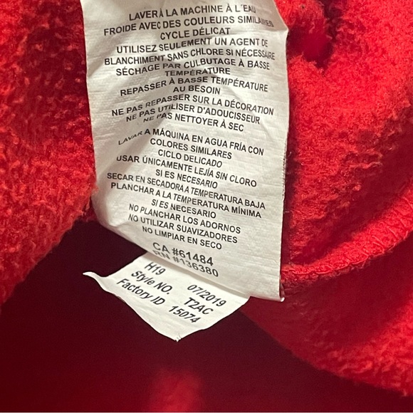 MLB Washington Nationals 1/4 Zip Pullover Jacket Men's Size 2XL - Picture 8 of 11